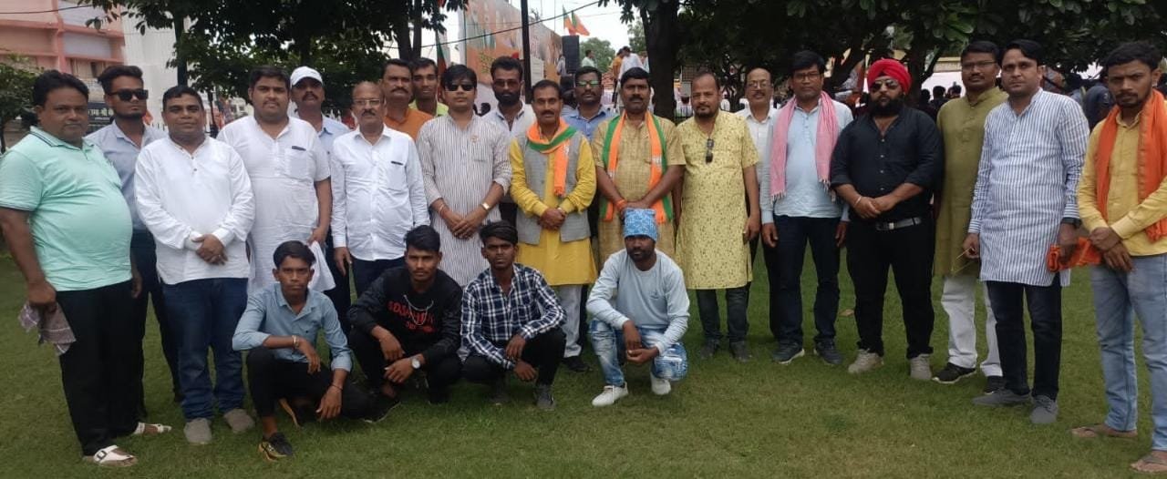 भाजयुमो के हल्ला बोल आंदोलन में सक्ती से शामिल हुए भाजपा कार्यकर्ता भाजयुमो के हल्ला बोल आंदोलन में सक्ती से शामिल हुए भाजपा कार्यकर्ता kshititech