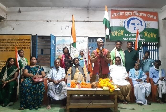 सक्ती राजा की जनाधिकार पदयात्रा चौथे दिन पहुंची पतेरापाली खुर्द से जगदल्ला सक्ती राजा की जनाधिकार पदयात्रा चौथे दिन पहुंची पतेरापाली खुर्द से जगदल्ला kshititech
