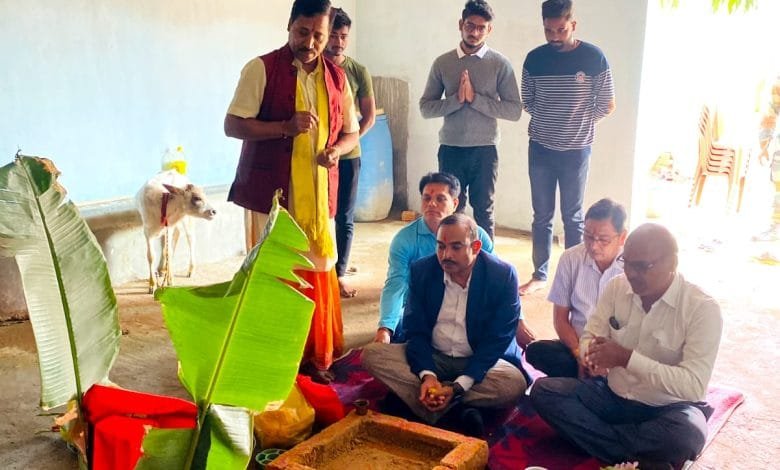 श्याम सुंदर गौ सेवा सदन का हुआ शुभारंभ श्याम सुंदर गौ सेवा सदन का हुआ शुभारंभ kshititech