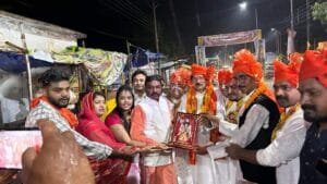 सक्ती में बरसते पानी में भी सर्व ब्राह्मण समाज द्वारा भगवान परशुराम जन्मोत्सव की शोभायात्रा निकाली सक्ती में बरसते पानी में भी सर्व ब्राह्मण समाज द्वारा भगवान परशुराम जन्मोत्सव की शोभायात्रा निकाली kshititech