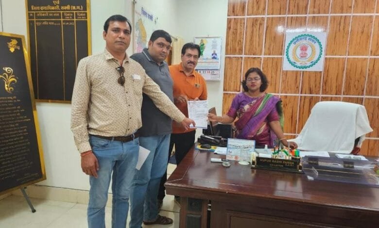 सक्ती चेंबर ने कलेक्टर से करी जिले में थोक बाजार हेतु होलसेल कारीडोर स्थापित करने की मांग सक्ती चेंबर ने कलेक्टर से करी जिले में थोक बाजार हेतु होलसेल कारीडोर स्थापित करने की मांग kshititech
