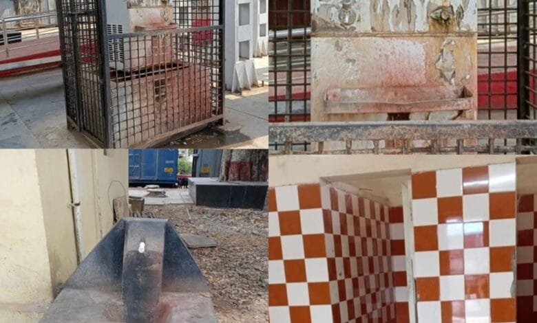 सक्ती रेल्वे स्टेशन में लोगों को पीने का पानी भी नहीं हो रहा मुहैय्या, खराब पड़ा है वाटर कूलर सक्ती रेल्वे स्टेशन में लोगों को पीने का पानी भी नहीं हो रहा मुहैय्या, खराब पड़ा है वाटर कूलर kshititech