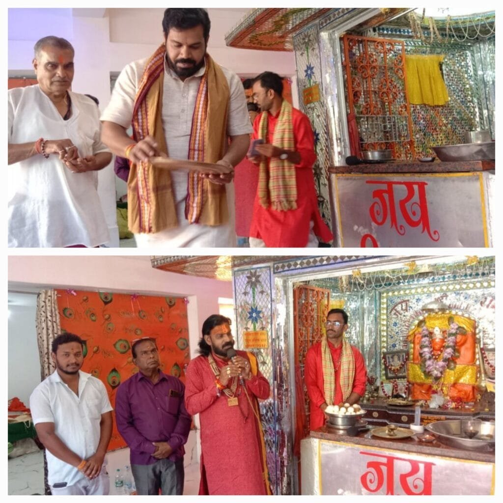 नारद जयंती पर भागवत कथा वाचक राजेंद्र महाराज ने किया पत्रकार साथियों का सम्मान नारद जयंती पर भागवत कथा वाचक राजेंद्र महाराज ने किया पत्रकार साथियों का सम्मान kshititech