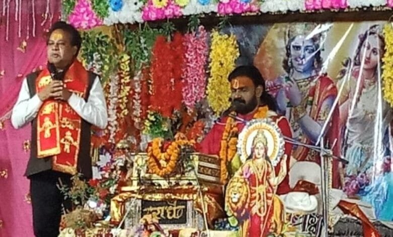 पोरथा के सरस्वती शिशु मंदिर में प्रारंभ हुई आचार्य राजेन्द्र महाराज की श्रीमद् भागवत कथा ज्ञान यज्ञ सप्ताह पोरथा के सरस्वती शिशु मंदिर में प्रारंभ हुई आचार्य राजेन्द्र महाराज की श्रीमद् भागवत कथा ज्ञान यज्ञ सप्ताह kshititech