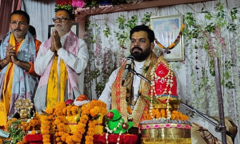 विकासनगर बिलासपुर में चल रहे श्रीमद् भागवत कथा यज्ञ का हुआ समापन विकासनगर बिलासपुर में चल रहे श्रीमद् भागवत कथा यज्ञ का हुआ समापन kshititech