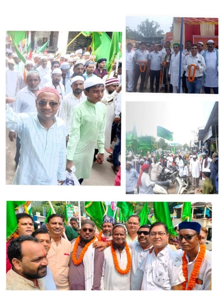 जश्न-ए-ईद मिलादुन्नबी पर जुलुस-ए-मोहम्मदी निकाली गई जश्न-ए-ईद मिलादुन्नबी पर जुलुस-ए-मोहम्मदी निकाली गई kshititech