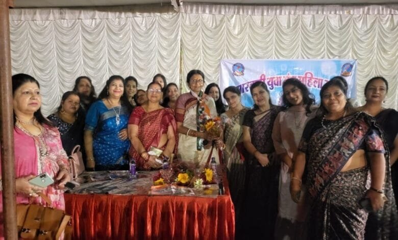 महिला जागृति शाखा के दीपावली मिलन में पहुंची सांसद श्रीमती ज्योत्सना महंत महिला जागृति शाखा के दीपावली मिलन में पहुंची सांसद श्रीमती ज्योत्सना महंत kshititech