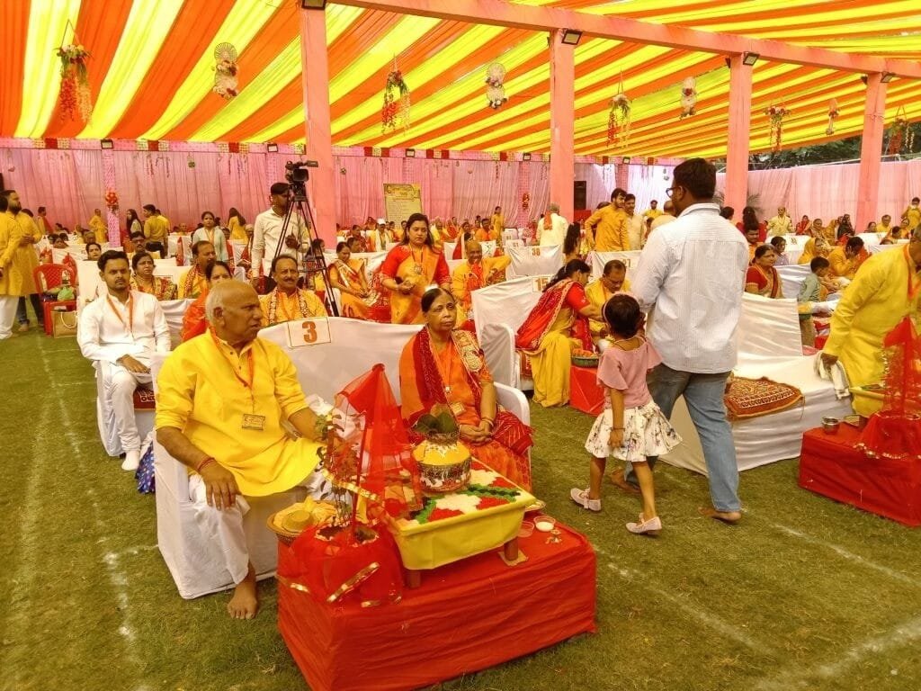 नगर में तुलसी शालिग्राम विवाह एवं एकादशी उद्यापन का हुआ आयोजन नगर में तुलसी शालिग्राम विवाह एवं एकादशी उद्यापन का हुआ आयोजन kshititech