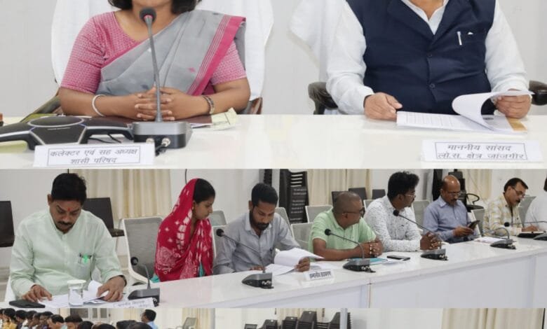 स्वास्थ्य, शिक्षा, स्वच्छता सहित नवगठित सक्ती जिले के अधोसंरचना जैसे विकास कार्यों में हो डीएमएफ की राशि का उपयोग – सांसद गुहाराम अजगले स्वास्थ्य, शिक्षा, स्वच्छता सहित नवगठित सक्ती जिले के अधोसंरचना जैसे विकास कार्यों में हो डीएमएफ की राशि का उपयोग – सांसद गुहाराम अजगले kshititech
