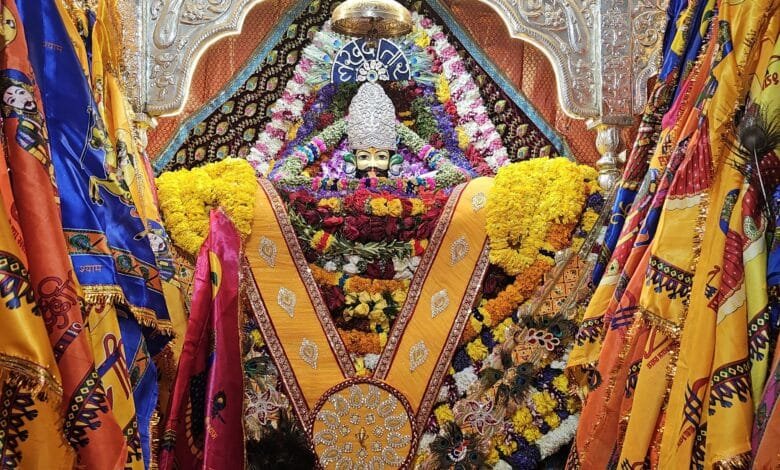 श्री श्याम फाल्गुन एकादशी पर सक्ती में निकली भव्य निशान यात्रा श्री श्याम फाल्गुन एकादशी पर सक्ती में निकली भव्य निशान यात्रा kshititech