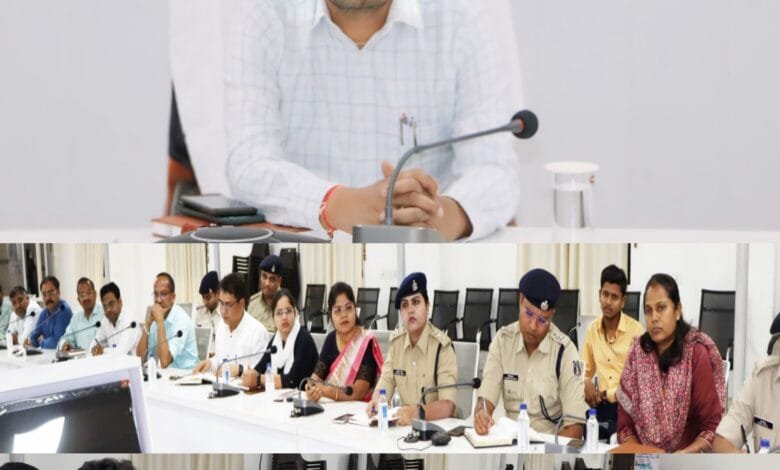 कलेक्टर अमृत विकास तोपनो ने होली पर्व के मद्देनजर शांति समिति की ली बैठक कलेक्टर अमृत विकास तोपनो ने होली पर्व के मद्देनजर शांति समिति की ली बैठक kshititech
