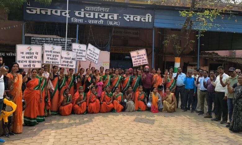 जनपद पंचायत सक्ती में पूरे उत्साह के साथ चलाया जा रहा मतदाता जागरूकता कार्यक्रम जनपद पंचायत सक्ती में पूरे उत्साह के साथ चलाया जा रहा मतदाता जागरूकता कार्यक्रम kshititech