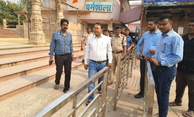 कलेक्टर ने चंद्रपुर में नवरात्रि के लिए शांति व्यवस्था और तैयारियों का लिया जायजा कलेक्टर ने चंद्रपुर में नवरात्रि के लिए शांति व्यवस्था और तैयारियों का लिया जायजा kshititech