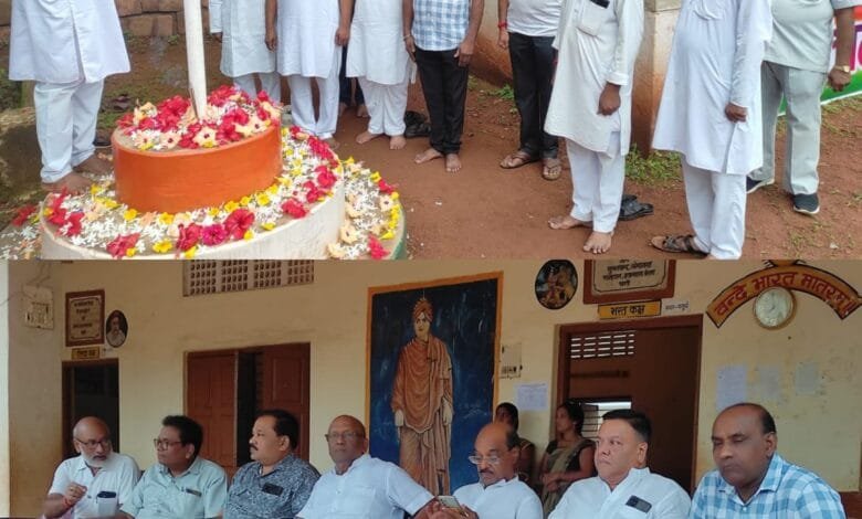 सक्ती के सरस्वती शिशु मंदिर में स्वतंत्रता दिवस पर शान से लहराया तिरंगा सक्ती के सरस्वती शिशु मंदिर में स्वतंत्रता दिवस पर शान से लहराया तिरंगा kshititech
