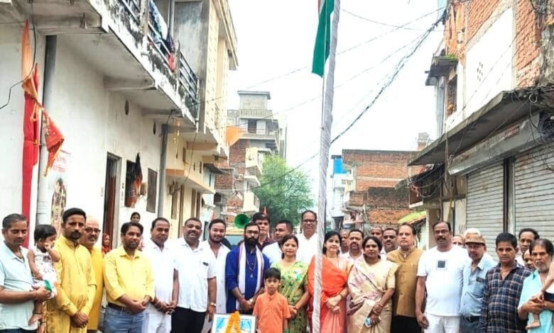 नगर के हृदय स्थल नवधा चौंक में आजादी का पर्व धूमधाम से मनाया गया नगर के हृदय स्थल नवधा चौंक में आजादी का पर्व धूमधाम से मनाया गया kshititech