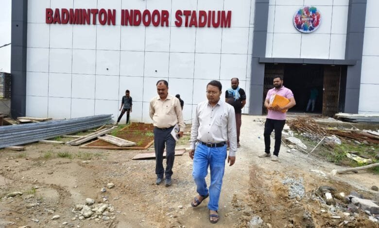कलेक्टर ने जनपद कार्यालय सक्ती, फुटबाल ग्राउंड, लॉन टेनिस और बैडमिंटन इंडोर स्टेडियम निर्माण कार्य का किया निरीक्षण कलेक्टर ने जनपद कार्यालय सक्ती, फुटबाल ग्राउंड, लॉन टेनिस और बैडमिंटन इंडोर स्टेडियम निर्माण कार्य का किया निरीक्षण kshititech
