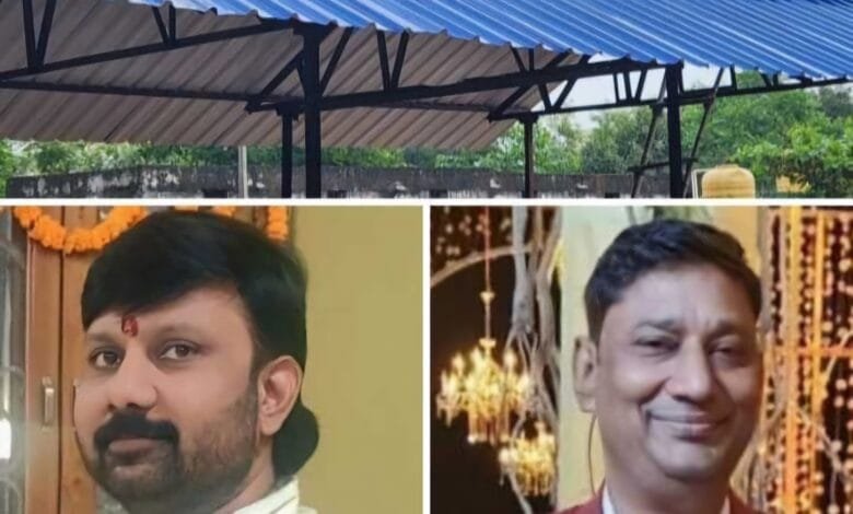 सक्ती के मारवाड़ी मुक्तिधाम के शैड का हो रहा जीर्णोद्धार कार्य, सक्ती के मारवाड़ी मुक्तिधाम के शैड का हो रहा जीर्णोद्धार कार्य, kshititech
