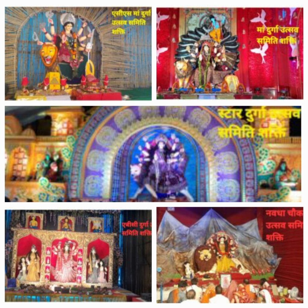 शहर में अलग-अलग थीमों पर दुर्गा पूजा पंडाल का हुआ है निर्माण शहर में अलग-अलग थीमों पर दुर्गा पूजा पंडाल का हुआ है निर्माण kshititech