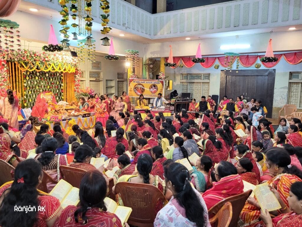 मां शांति लक्ष्मी महामंगल पाठ एवं भंडारे का हुआ भव्य आयोजन मां शांति लक्ष्मी महामंगल पाठ एवं भंडारे का हुआ भव्य आयोजन kshititech