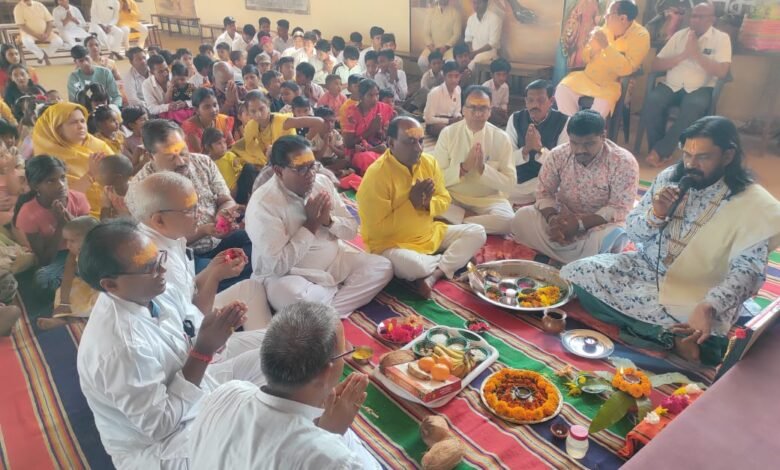 सरस्वती शिशु मंदिर सक्ती में बसंत पंचमी एवं विद्या आरंभ का संस्कार हुआ संपन्न सरस्वती शिशु मंदिर सक्ती में बसंत पंचमी एवं विद्या आरंभ का संस्कार हुआ संपन्न kshititech