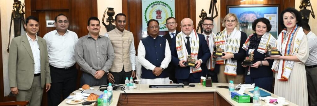 मुख्यमंत्री विष्णु देव साय से पोलैंड की विदेशी मामलों की समिति के प्रतिनिधिमंडल ने की मुलाकात मुख्यमंत्री विष्णु देव साय से पोलैंड की विदेशी मामलों की समिति के प्रतिनिधिमंडल ने की मुलाकात kshititech