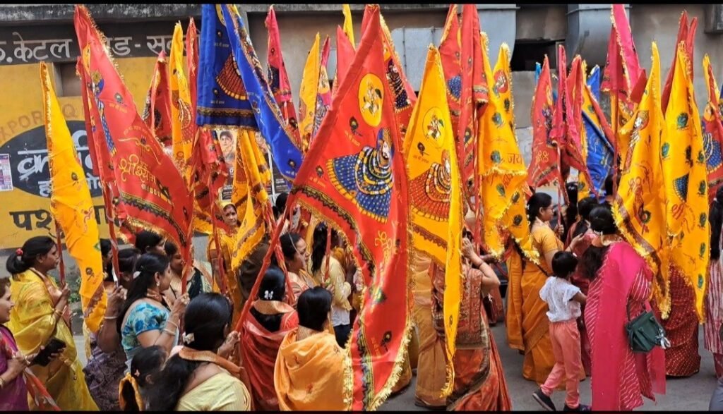 सक्ती में 10 मार्च को निकली खाटू वाले श्याम जी की भव्य निशान यात्रा,श्याम प्रेमियों ने उठाए निशान सक्ती में 10 मार्च को निकली खाटू वाले श्याम जी की भव्य निशान यात्रा,श्याम प्रेमियों ने उठाए निशान kshititech