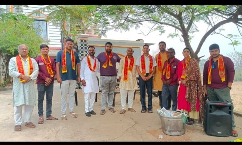 भक्तों ने पैदल यात्रा कर उल्दा में विराजित माता वैष्णो देवी के किये र्दशन भक्तों ने पैदल यात्रा कर उल्दा में विराजित माता वैष्णो देवी के किये र्दशन kshititech