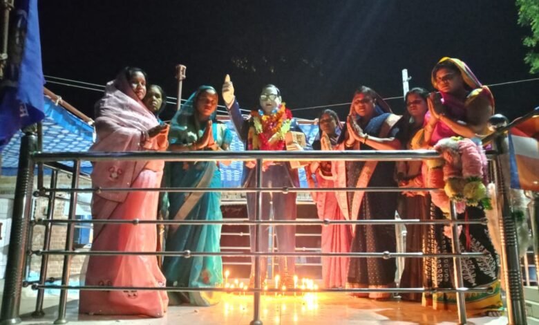 अंचल में धूमधाम से मनाई गई बाबा साहेब की जयंती अंचल में धूमधाम से मनाई गई बाबा साहेब की जयंती kshititech