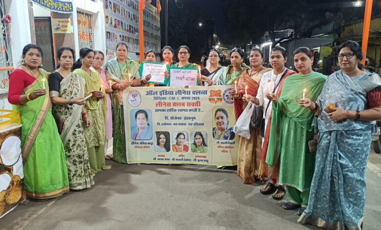 लीनेस क्लब सक्ती ने कैंडल मार्च कर दी श्रद्धांजलि लीनेस क्लब सक्ती ने कैंडल मार्च कर दी श्रद्धांजलि kshititech