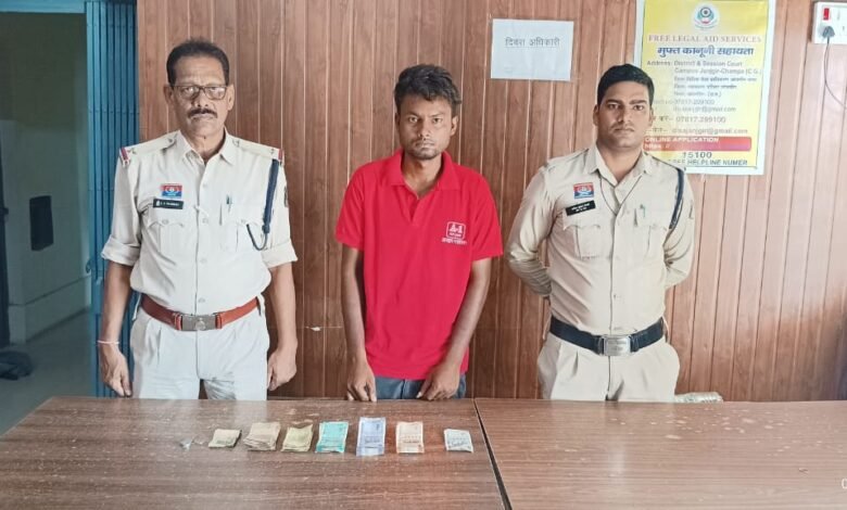 गल्ला दुकान में चोरी करने वाला आरोपी गिरफ्तार – ₹17,935 की नगदी बरामद गल्ला दुकान में चोरी करने वाला आरोपी गिरफ्तार – ₹17,935 की नगदी बरामद kshititech