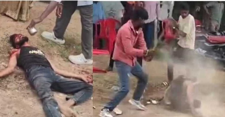 दो पक्षों के बीच विवाद इस कदर बढ़ गया कि टांगी और डंडों से ताबड़तोड़ हमला कर दिया दो पक्षों के बीच विवाद इस कदर बढ़ गया कि टांगी और डंडों से ताबड़तोड़ हमला कर दिया kshititech