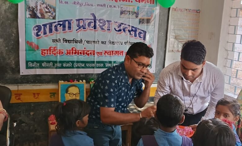 शा. उन्न. प्राथ.शाला इंदिरा आवास शाला धमनी में धूमधाम से मनाया गया शाला प्रवेश उत्सव शा. उन्न. प्राथ.शाला इंदिरा आवास शाला धमनी में धूमधाम से मनाया गया शाला प्रवेश उत्सव kshititech