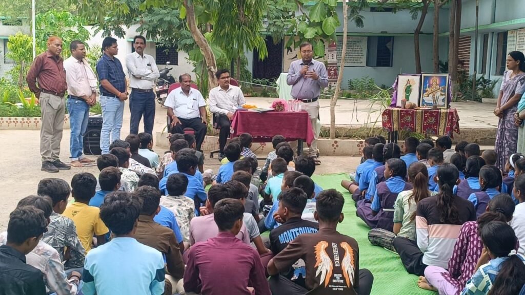 प्राथमिक और पूर्व माध्यमिक शाला टेमर में धूमधाम से मनाया गया शाला प्रवेशोत्सव प्राथमिक और पूर्व माध्यमिक शाला टेमर में धूमधाम से मनाया गया शाला प्रवेशोत्सव kshititech