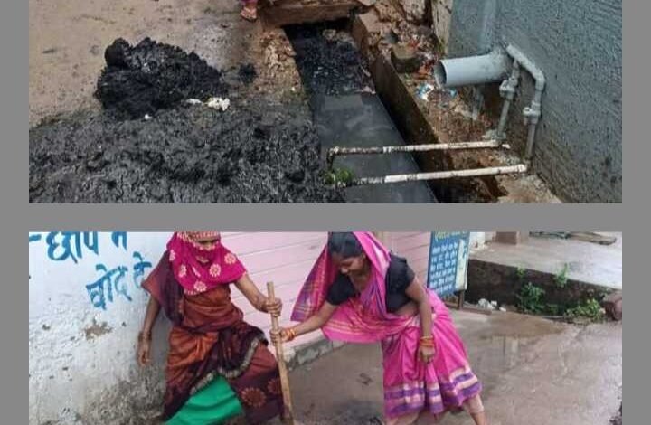 सक्ती शहर में वृहत रूप से चल रहा नालियों की सफाई का महा अभियान सक्ती शहर में वृहत रूप से चल रहा नालियों की सफाई का महा अभियान kshititech