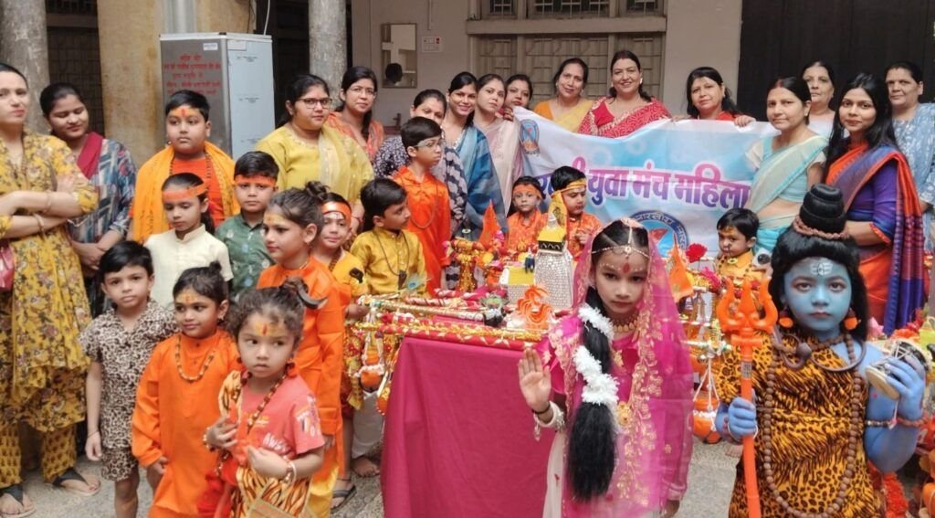 बाल कावड़ यात्रा में दिखा शहर के बच्चों का उत्साह बाल कावड़ यात्रा में दिखा शहर के बच्चों का उत्साह kshititech