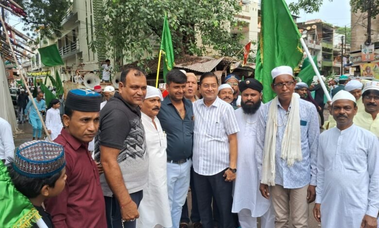 जश्न-ए-ईद मिलादुन्नबी पर निकाला गया जुलूस-ए-मोहम्मदी जश्न-ए-ईद मिलादुन्नबी पर निकाला गया जुलूस-ए-मोहम्मदी kshititech